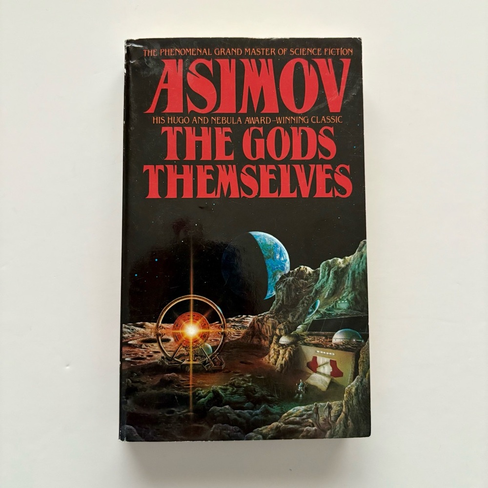 Vintage Isaac Asimov The Gods Themselves Sci-fi Book